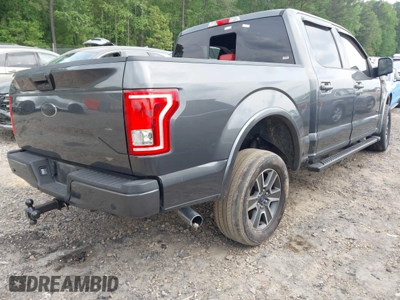 2016 Ford F-150 XL with VIN 1FTEW1CG1GFD48447, listed as a IAAI auction lot 42064744 with 146,989 mi miles and . Bid and sale history available at DreamBid. Image 4.