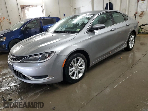 2015 Chrysler 200 Limited with VIN 1C3CCCAB3FN726845, listed as a Copart auction lot 51357975 with 111,194 mi miles and Salvage title. Bid and sale history available at DreamBid. Image 1.