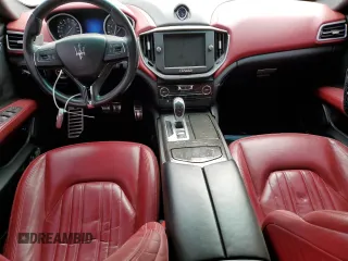 2015 Maserati Ghibli with VIN ZAM57XSA5F1149616, listed as a Copart auction lot 71738433 with 82,300 mi miles. Bid and sale history available at carsss.com. Image 8.