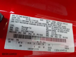 2014 Ford Focus SE with VIN 1FADP3K24EL414908, listed as a IAAI auction lot 42089038 with 138,033 mi miles. Bid and sale history available at carsss.com. Image 9.