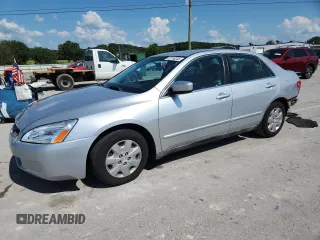 2004 Honda Accord LX with VIN 1HGCM56304A113125, listed as a Copart auction lot 62138245 with 135,700 mi miles and Salvage title. Bid and sale history available at DreamBid. Image 1.