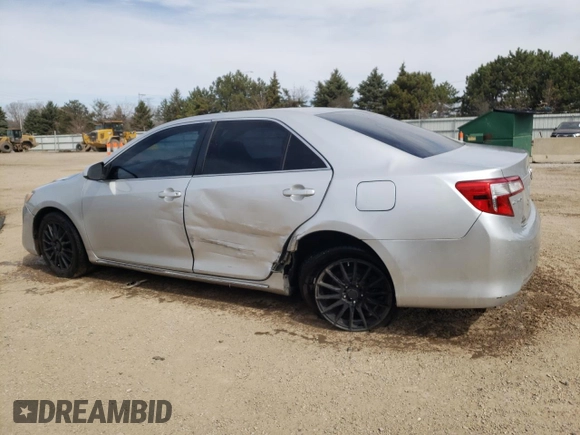2012 Toyota Camry L with VIN 4T1BF1FK3CU585185, listed as a Copart auction lot 53078185 with 161,492 mi miles and Salvage Title. Bid and sale history available at DreamBid. Image 2.
