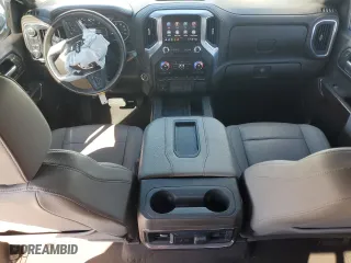 2022 GMC Sierra 1500 Limited SLT with VIN 3GTU9DEL9NG112185, listed as a Copart auction lot 46076825 with 22,228 mi miles and Salvage Title. Bid and sale history available at carsss.com. Image 8.