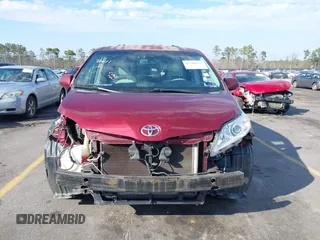 2012 Toyota Sienna LE AAS with VIN 5TDKK3DCXCS227268, listed as a IAAI auction lot 41504555 with 268,609 mi miles. Bid and sale history available at carsss.com. Image 12.