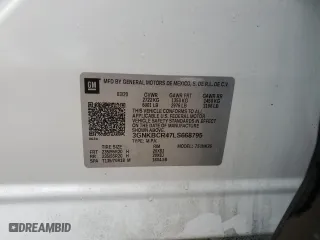 2020 Chevrolet Blazer LT with VIN 3GNKBCR47LS668795, listed as a Copart auction lot 42563975 with 86,706 mi miles and Salvage Title. Bid and sale history available at carsss.com. Image 14.