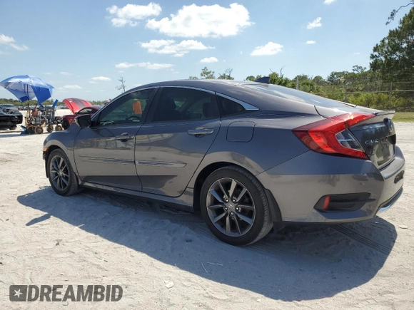 2020 Honda Civic EX-L z VIN 19XFC1F71LE014643, wystawiony jako Copart lot #57838095 z przebiegiem 87 228 mil mil oraz Nie do naprawy • Non repairable. Historia ofert i sprzedaży dostępna na DreamBid. Obrazek 2.
