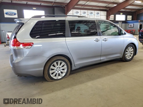 2012 Toyota Sienna XLE with VIN 5TDDK3DC6CS033619, listed as a Copart auction lot 52603245 with 225,740 mi miles and Clean Title. Bid and sale history available at carsss.com. Image 3.