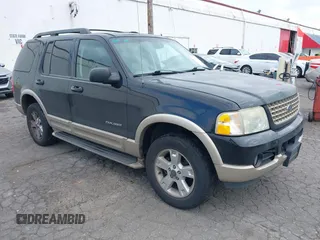 2005 Ford Explorer Eddie Bauer z VIN 1FMZU74K35UA80048, wystawiony jako IAAI lot #41741608 z przebiegiem 145 922 mil mil oraz . Historia ofert i sprzedaży dostępna na DreamBid. Obrazek 1.