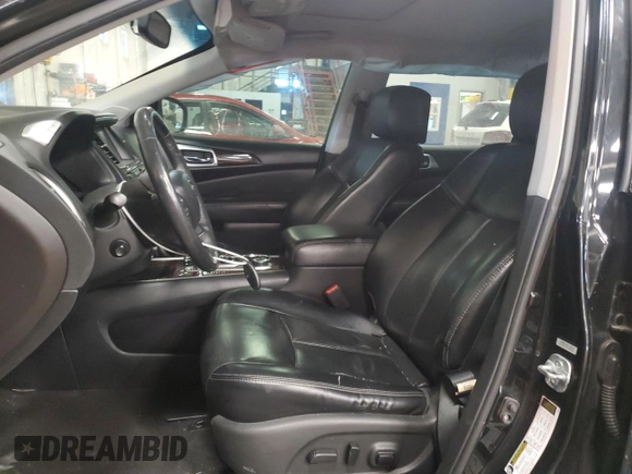 2015 Nissan Pathfinder SV with VIN 5N1AR2MMXFC681953, listed as a Copart auction lot 45596125 with 107,685 mi miles and Salvage title. Bid and sale history available at DreamBid. Image 7.