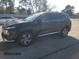 2021 Hyundai Santa Fe SEL with VIN 5NMS64AJ8MH339648, listed as a Copart auction lot 41385695 with 77,859 mi miles and Salvage Title. Bid and sale history available at carsss.com. Image 1.