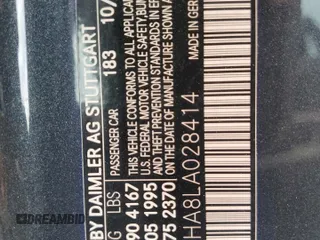 2020 Mercedes-Benz AMG GT AMG GT z VIN WDDYJ7HA8LA028414, wystawiony jako Copart lot #81328524 z przebiegiem 14 481 mil mil oraz Szkoda całkowita • Salvage title. Historia ofert i sprzedaży dostępna na DreamBid. Obrazek 12.
