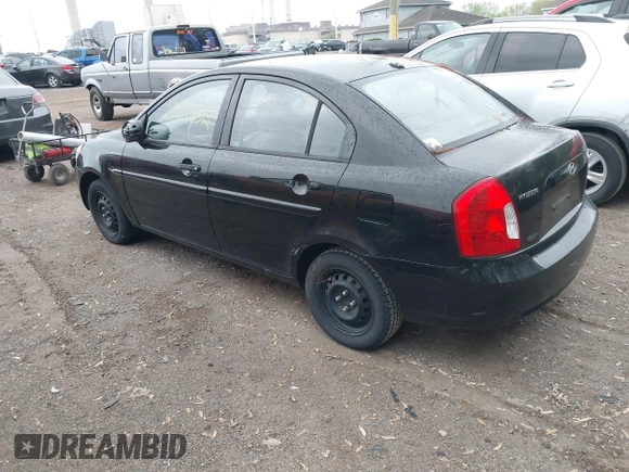 2010 Hyundai Accent GLS with VIN KMHCN4AC1AU445545, listed as a IAAI auction lot 42175319 with 70,000 mi miles. Bid and sale history available at carsss.com. Image 3.
