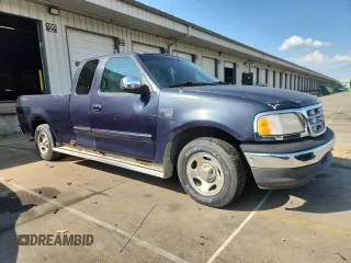 1999 Ford F-150 with VIN 1FTZX1729XNB58298, listed as a Copart auction lot 62369755 with 165,150 mi miles and Clean title. Bid and sale history available at DreamBid. Image 4.