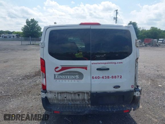 2016 Ford Transit Cargo with VIN 1FTYE1ZM9GKB17364, listed as a IAAI auction lot 42702871 with 142,000 mi miles and . Bid and sale history available at DreamBid. Image 16.