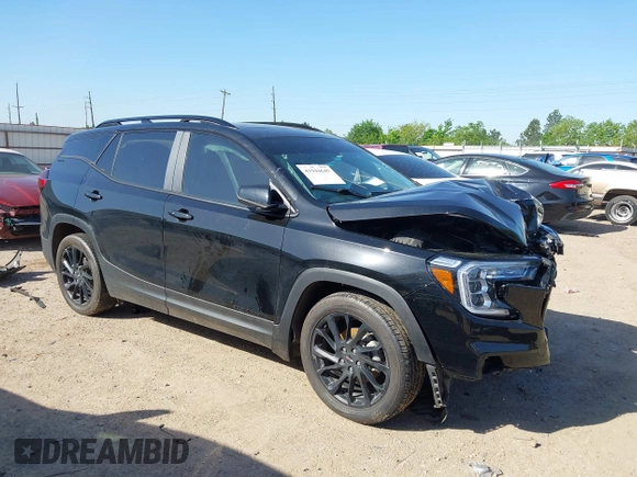 2023 GMC Terrain SLE with VIN 3GKALMEG2PL149763, listed as a IAAI auction lot 41944649 with 65,371 mi miles and . Bid and sale history available at DreamBid. Image 1.