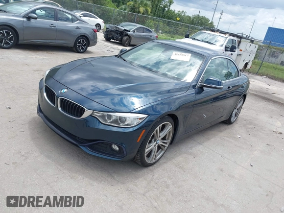2016 BMW 4 Series 428i z VIN WBA3V7C57G5A28082, wystawiony jako IAAI lot #42438917 z przebiegiem 118 464 mil mil oraz . Historia ofert i sprzedaży dostępna na DreamBid. Obrazek 2.