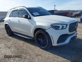 2022 Mercedes-Benz GLE 53 AMG with VIN 4JGFB6BB4NA585216, listed as a IAAI auction lot 41639687 with 31,940 mi miles and . Bid and sale history available at DreamBid. Image 1.