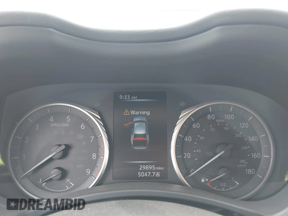 2020 Infiniti Q50 Luxe z VIN JN1EV7AP5LM204711, wystawiony jako IAAI lot #42575155 z przebiegiem 29 895 mil mil oraz . Historia ofert i sprzedaży dostępna na DreamBid. Obrazek 7.