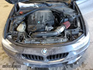 2015 BMW 4 Series 435i xDrive with VIN WBA3R5C57FK372498, listed as a Copart auction lot 46132005 with 0 mi miles and Salvage Title. Bid and sale history available at carsss.com. Image 11.
