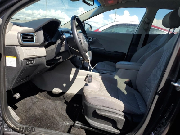 2018 Kia Niro Plug-In Hybrid LX with VIN KNDCM3LD7J5156378, listed as a Copart auction lot 73769734 with 55,772 mi miles and Salvage Title. Bid and sale history available at carsss.com. Image 7.