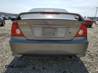 2005 Honda Civic EX with VIN 1HGEM22905L026106, listed as a Copart auction lot 48426795 with Not Provided miles and Clean Title. Bid and sale history available at DreamBid. Image 6.