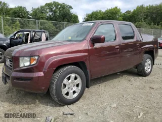 2008 Honda Ridgeline RTL with VIN 2HJYK16528H537171, listed as a Copart auction lot 66348154 with 209,483 mi miles and Salvage Title. Bid and sale history available at carsss.com. Image 1.