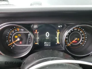 2021 Jeep Wrangler Unlimited Sport S with VIN 1C4HJXDG9MW671119, listed as a Copart auction lot 49351485 with 41,939 mi miles and Salvage Title. Bid and sale history available at DreamBid. Image 9.