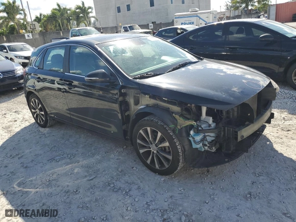 2020 Hyundai Elantra GT with VIN KMHH35LE7LU145575, listed as a Copart auction lot 46369445 with NaN miles and Salvage Title. Bid and sale history available at carsss.com. Image 4.