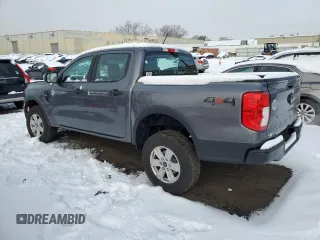 2024 Ford Ranger XL with VIN 1FTER4PH1RLE27021, listed as a Copart auction lot 43577965 with 7,685 mi miles and Salvage Title. Bid and sale history available at carsss.com. Image 2.