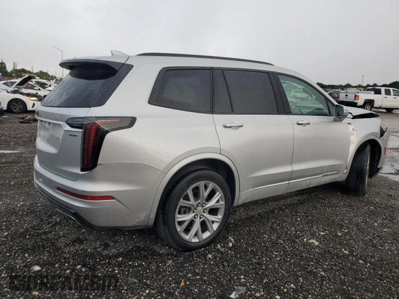 2020 Cadillac XT6 AWD Sport with VIN 1GYKPGRSXLZ217891, listed as a Copart auction lot 67915354 with 34,143 mi miles and Salvage Title. Bid and sale history available at carsss.com. Image 3.