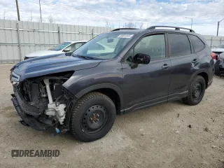 2019 Subaru Forester with VIN JF2SKEGC1KH494536, listed as a Copart auction lot 53661225 with 107,430 mi miles and Salvage title. Bid and sale history available at DreamBid. Image 1.