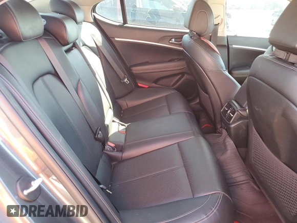 2021 Genesis G70 2.0T with VIN KMTG64LA0MU074883, listed as a Copart auction lot 42581875 with 30,885 mi miles and Non Repairable. Bid and sale history available at carsss.com. Image 10.