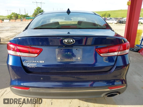 2018 Kia Optima S with VIN 5XXGT4L30JG224310, listed as a IAAI auction lot 42704812 with 58,611 mi miles and . Bid and sale history available at DreamBid. Image 17.