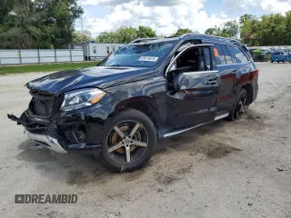 2019 Mercedes-Benz GLS 450 with VIN 4JGDF6EE9KB228489, listed as a Copart auction lot 60419515 with 46,148 mi miles and Non repairable. Bid and sale history available at DreamBid. Image 1.