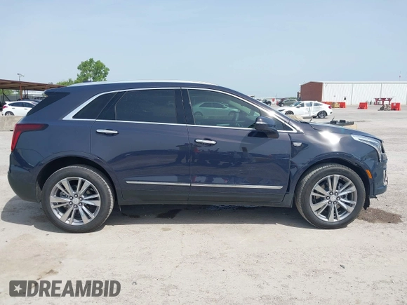 2024 Cadillac XT5 FWD Premium Luxury with VIN 1GYKNCR41RZ738779, listed as a IAAI auction lot 42266837 with 3,166 mi miles and . Bid and sale history available at DreamBid. Image 14.