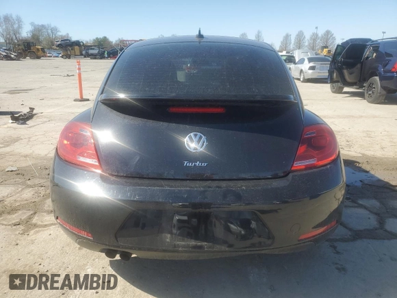2016 Volkswagen Beetle Wolfsburg Edition with VIN 3VWF17AT4GM638684, listed as a Copart auction lot 49648665 with Not Provided miles and Salvage Title. Bid and sale history available at DreamBid. Image 6.