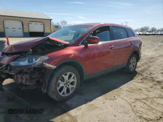 2014 Mazda CX-9 Touring with VIN JM3TB3CA4E0437043, listed as a Copart auction lot 45688465 with 158,258 mi miles and Salvage Title. Bid and sale history available at carsss.com. Image 1.