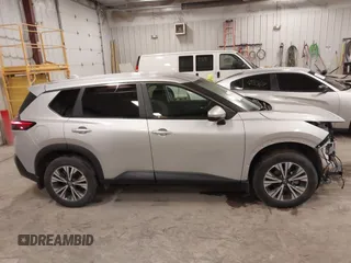 2022 Nissan Rogue SV with VIN 5N1BT3BB8NC696544, listed as a IAAI auction lot 41516760 with 24,679 mi miles. Bid and sale history available at carsss.com. Image 13.