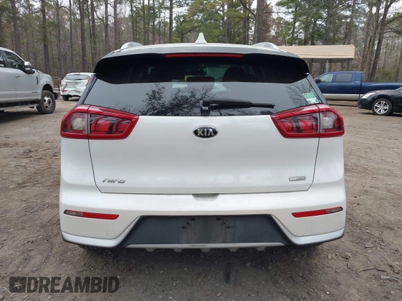 2018 Kia Niro LX with VIN KNDCB3LC5J5204859, listed as a IAAI auction lot 41800970 with 131,040 mi miles. Bid and sale history available at carsss.com. Image 16.
