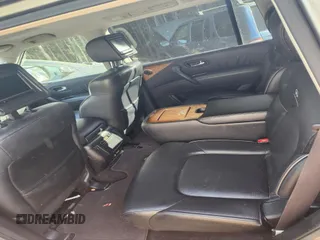 2012 Infiniti QX56 7-passenger with VIN JN8AZ2NE7C9015769, listed as a IAAI auction lot 41886388 with 164,342 mi miles. Bid and sale history available at carsss.com. Image 8.