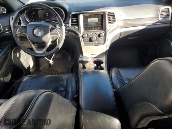 2015 Jeep Grand Cherokee Overland with VIN 1C4RJFCT4FC118184, listed as a Copart auction lot 44465045 with 143,149 mi miles and Salvage Title. Bid and sale history available at carsss.com. Image 8.