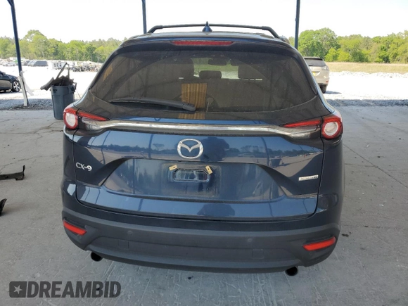 2021 Mazda CX-9 Touring with VIN JM3TCACY7M0528188, listed as a Copart auction lot 53880865 with 63,581 mi miles and Salvage title. Bid and sale history available at DreamBid. Image 6.