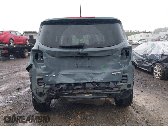 2017 Jeep Renegade Latitude with VIN ZACCJBBB9HPF65471, listed as a IAAI auction lot 42232204 with 61,579 mi miles and . Bid and sale history available at DreamBid. Image 16.