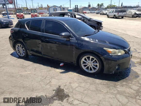 2012 Lexus CT 200h z VIN JTHKD5BH4C2117066, wystawiony jako Copart lot #62868465 z przebiegiem 194 561 mil mil oraz Szkoda całkowita • Salvage title. Historia ofert i sprzedaży dostępna na DreamBid. Obrazek 4.