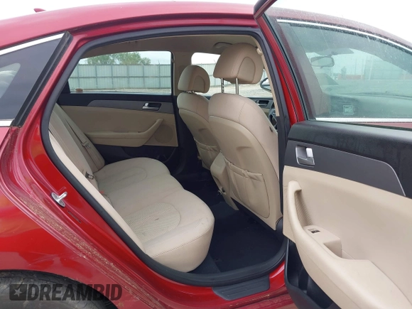 2015 Hyundai Sonata 2.4L SE with VIN 5NPE24AF7FH123641, listed as a IAAI auction lot 42151294 with 98,790 mi miles. Bid and sale history available at carsss.com. Image 8.