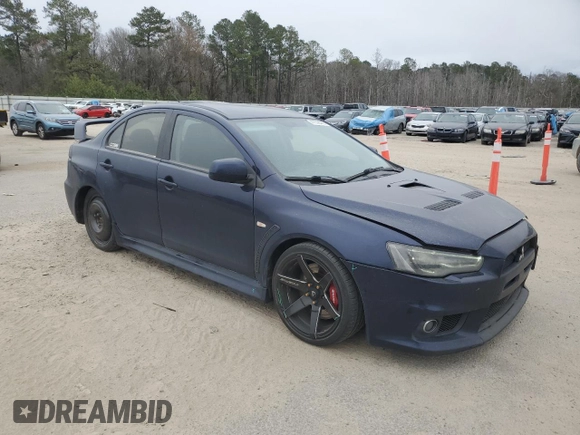 2014 Mitsubishi Lancer Evolution GSR with VIN JA32W8FV5EU017755, listed as a Copart auction lot 47308485 with 143,912 mi miles and Clean Title. Bid and sale history available at carsss.com. Image 4.