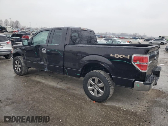 2013 Ford F-150 XL with VIN 1FTEX1EM3DFA07577, listed as a Copart auction lot 44247345 with 324,437 mi miles and Salvage title. Bid and sale history available at DreamBid. Image 2.
