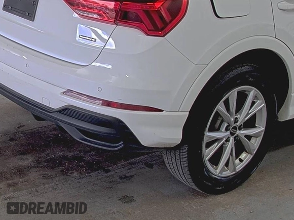 2023 Audi Q3 S line Premium with VIN WA1DECF37P1107583, listed as a IAAI auction lot 42708277 with 51,891 mi miles and . Bid and sale history available at DreamBid. Image 6.