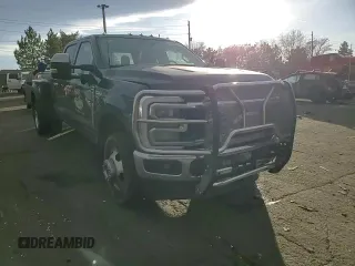 2024 Ford F-350 XL with VIN 1FT8W3DMXRED79167, listed as a Copart auction lot 84619434 with 15,711 mi miles and Salvage Title. Bid and sale history available at DreamBid. Image 10.