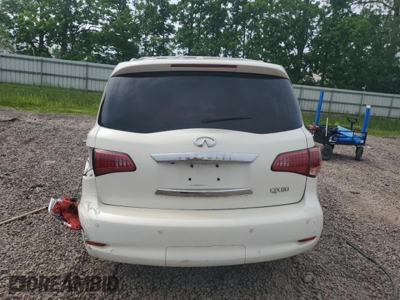 2014 Infiniti QX80 с VIN JN8AZ2NEXE9067609, выставлен на аукционе Copart как лот 60475915 с пробегом 140 974 миль миль и Списание • Salvage title. История ставок и продаж доступна на DreamBid. Изображение 6.